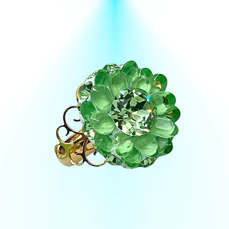 Uranium Glass Rings